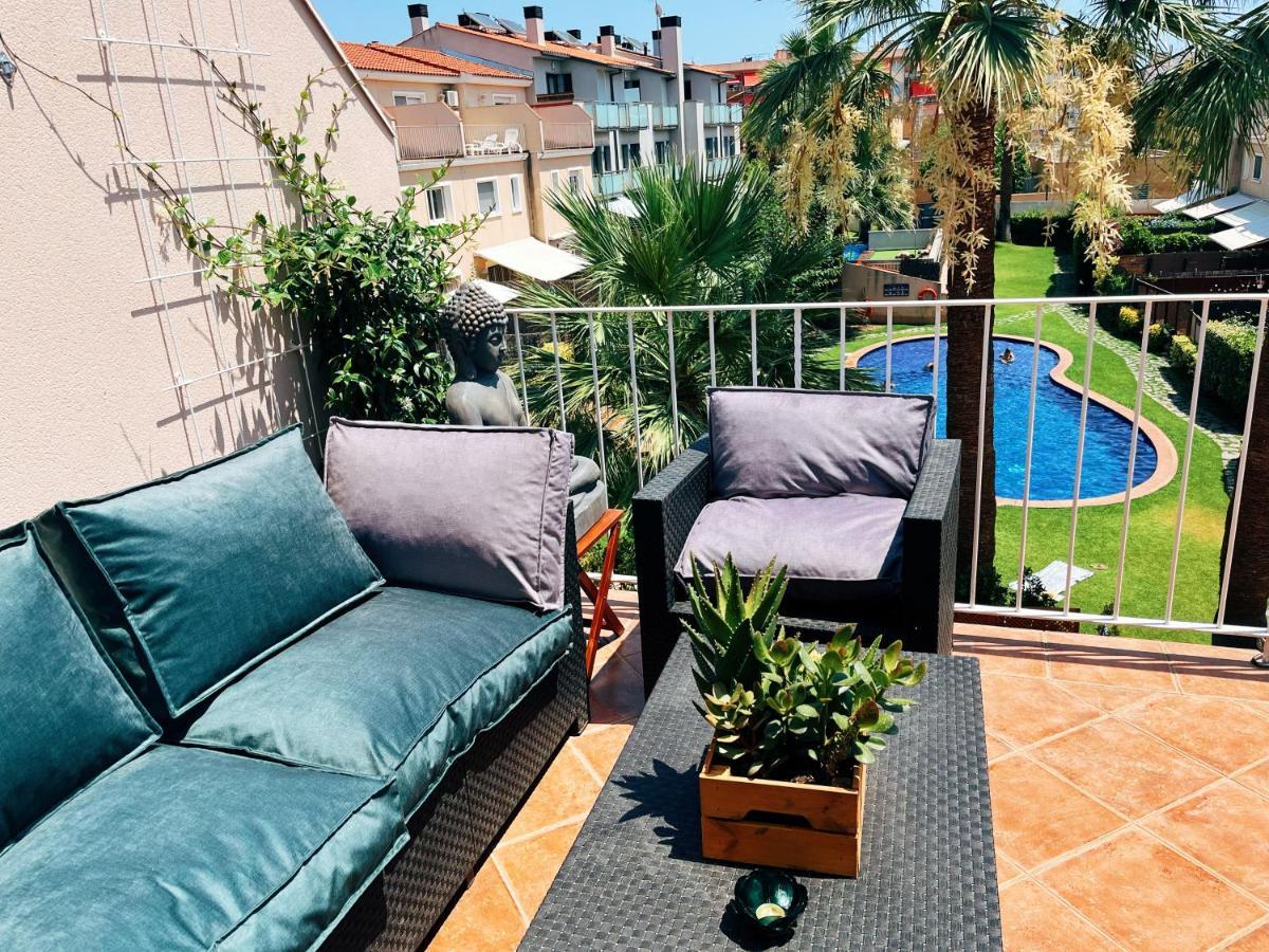 Cheerful Townhouse Center Sitges 5 Bedrooms Pool And Terrace 외부 사진